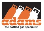 	Adams Gas-The Bottled Gas Specialist Logo