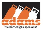 	Adams Gas-The Bottled Gas Specialist Logo