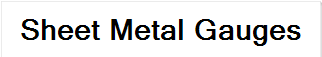 Sheet Metal Gauges logo