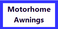 Motorhome Awnings bottled gas available at Grantham’s Caravans Retford