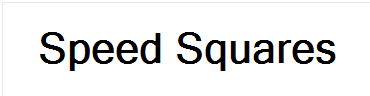 Speed Squares logo