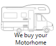 We buy your Motorhome logo