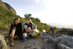 Banner about camping gas website